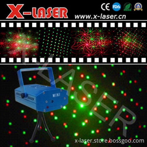 Mini Four Patterns Laser Light